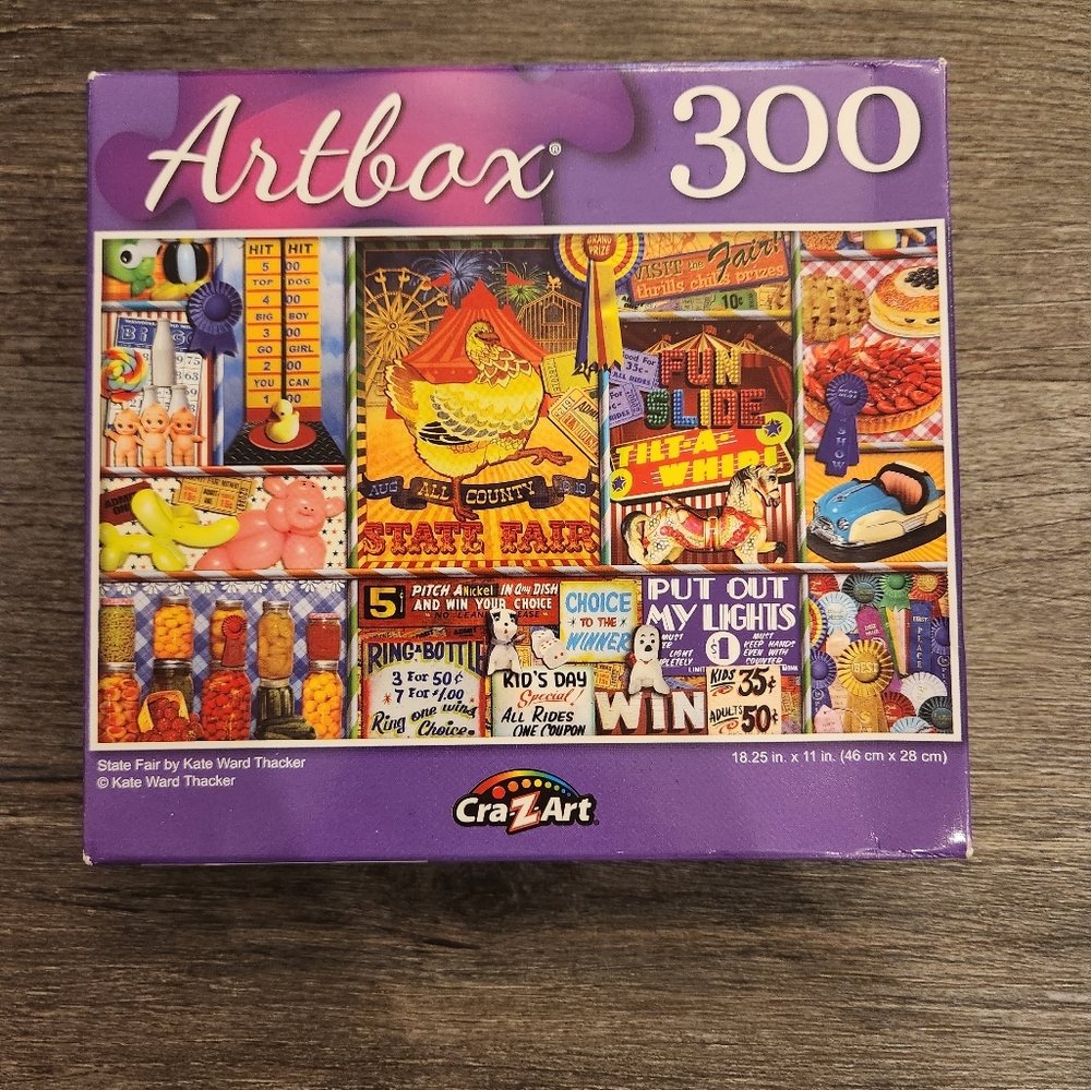 Cra-Z-Art Artbox Puzzle - State Fair Theme